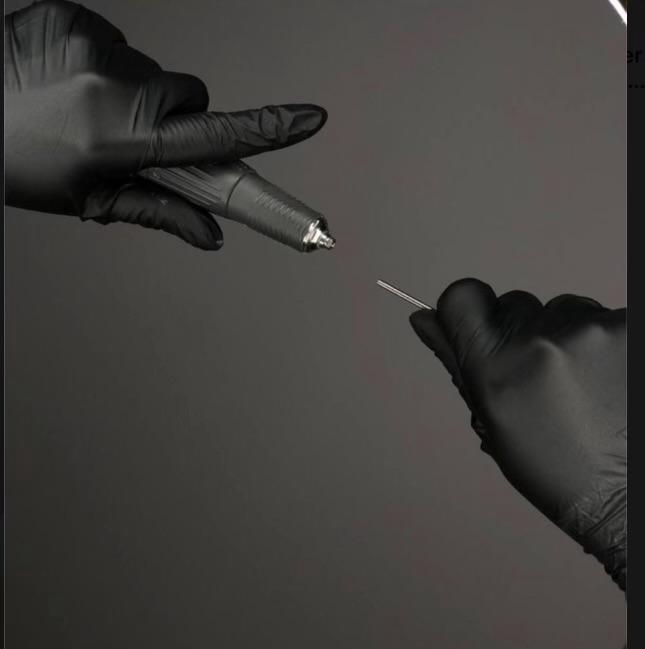 Precision beauty tool being prepared
