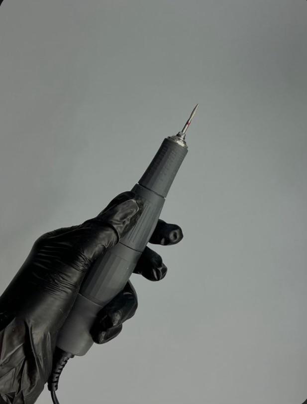 Detail of a precision styling instrument